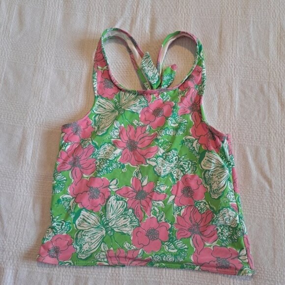 Lilly Pulitzer girls size 12 swim top - Picture 1 of 3